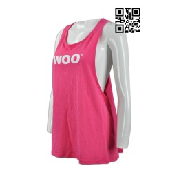 VT135 ladies' vest tee-shirt sports women vest tshirts big neck collar design vest t shirts supplier VT135 ladies' vest tee-shirt sports women vest tshirts big neck collar design vest t shirts supplier